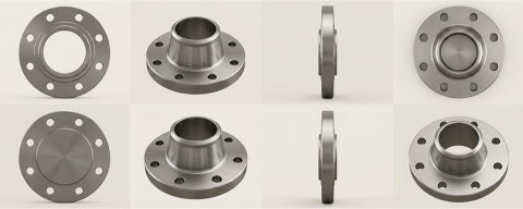 Duplex Steel Flanges supplied by Metal-Link Steel and Alloys
